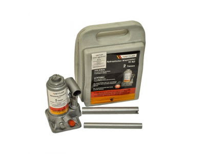 Домкрат гидравлич (2т) бутылочный в кейсе (148x278) VETTLER