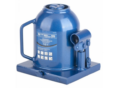 Домкрат гидравлический бутылочный телескопический, 10 т, h подъема 170–430 мм// STELS