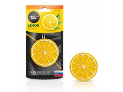 Ароматизатор подвесной пластик Сочный фрукт лимон
