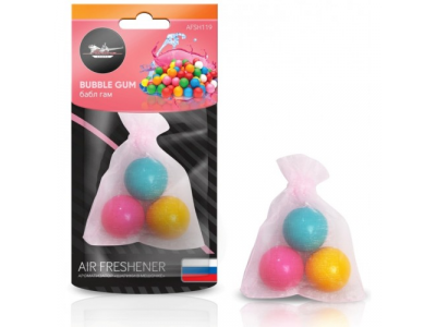 Ароматизатор Шарики в мешочке бабл гам