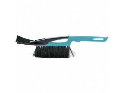 Щетка-сметка для снега со скребком 400 мм, бирюзовая Sparta Россия