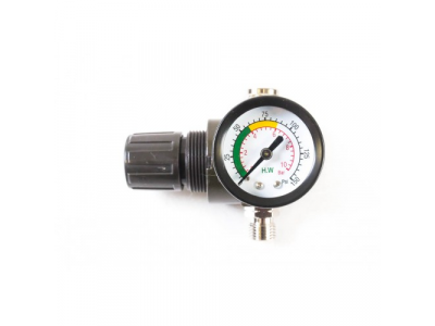 Краскопульт с верхним бачком HVLP 1,3мм с регулятором давления