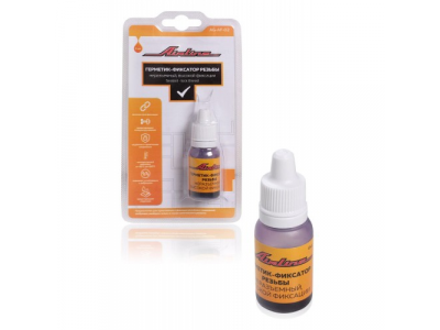 Герметик-фиксатор резьбы, неразъемный, высокой фиксации, 6 мл.