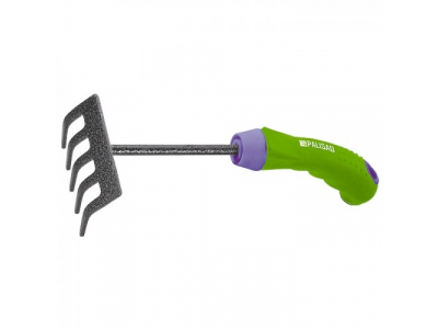 Грабли 5-зубые, 90 мм, защитное покрытие, обрезиненная эргономичная рукоятка PALISAD
