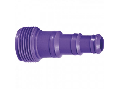 Адаптер пластмассовый, 3/4", внешняя резьба, переходное соединение// PALISAD