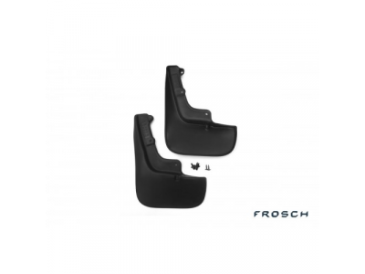 Брызговики передние PEUGEOT Boxer 2006-> (с расширителем арок), (полиурентан)