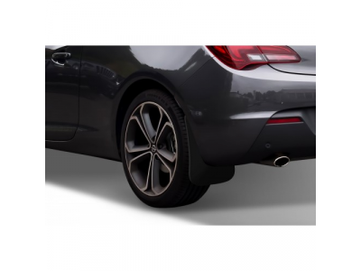 Брызговики задние OPEL Astra GTC, 2011-> куп. 2 шт. (полиуретан)