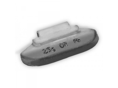 Грузик балансировочный для стальных дисков 25 г