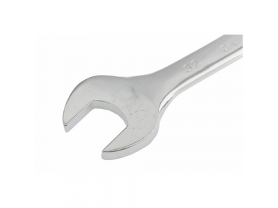 Ключ комбинированный, 32 мм, CrV, полированный хром// MATRIX