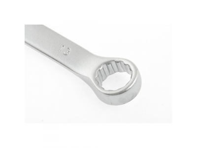 Ключ комбинированный, 13 мм, CrV, матовый хром// STELS