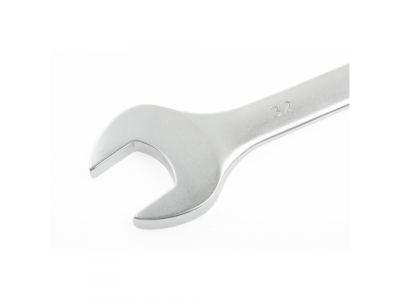 Ключ комбинированный, 32 мм, CrV, матовый хром// STELS