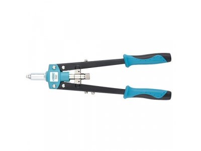 Заклепочник двуручный 420 мм, двухкомпонентные рукоятки, для заклепок 2.4-3.2-4.0-4.8// GROSS от GROSS Заклепочник двуручный 420 мм, двухкомпонентные рукоятки, для заклепок 2.4-3.2-4.0-4.8// GROSS