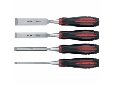 Набор долот-стамесок"Тигровый глаз" плоских, 4 штуки, 6-12-18-24 мм MATRIX от MATRIX Набор долот-стамесок"Тигровый глаз" плоских, 4 штуки, 6-12-18-24 мм MATRIX