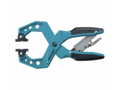 Струбцина клещеобразная, пластиковый корпус,храповый механизм жесткой фиксации,2-1/4"/58 мм// GROSS