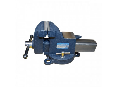 Тиски слесарные 100 мм, KING TONY