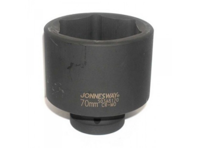 Головка торцевая ударная 1"DR, 70 мм, S03A8170 JONNESWAY
