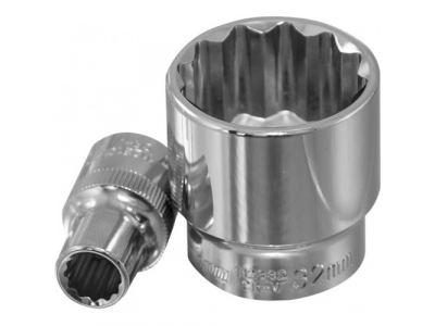 Головка торцевая 12 гранная 1/2"DR 30 мм., Ombra 112330