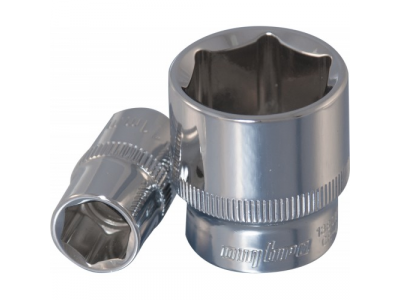 Головка торцевая шестигранная 3/8" DR 21мм, Ombra 138021