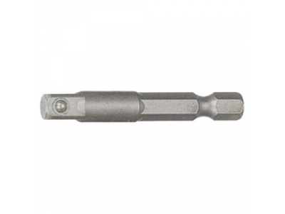 Адаптер с шестигр. 1/4" на квадрат 1/4" 100мм