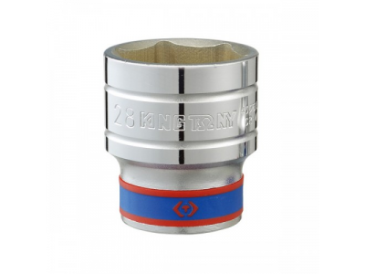 Головка торцевая стандартная шестигранная 1/2", 46 мм, KING TONY