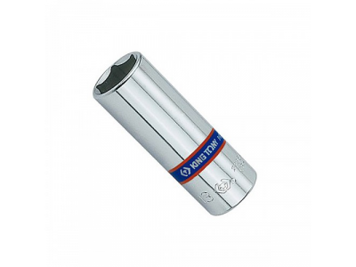 Головка торцевая глубокая шестигранная 1/4", 9 мм KING TONY