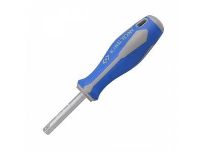 Отвертка вороток 1/4", 150 мм, двухкомпонентная ручка, KING TONY