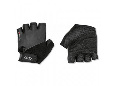 Велосипедные перчатки Audi Sport Unisex biking golves, black, артикул 3131503703