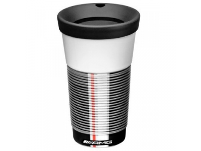 Термокружка Mercedes-Benz Coffee2Go Cup, AMG, White