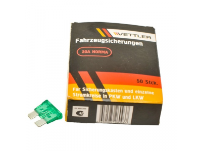 Предохранитель плоский 30А VETTLER от VETTLER Предохранитель плоский 30А VETTLER