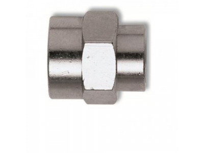 Переходник GAV 1226/2 F1/8xF1/4 цилиндр. муфта